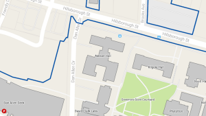 Nelson Hall Map