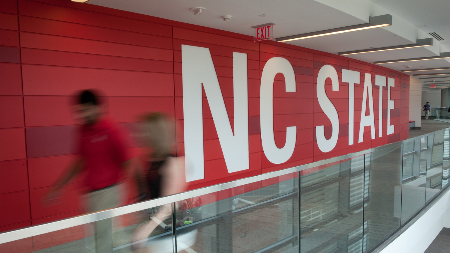 NC State wall in Talley Student Center