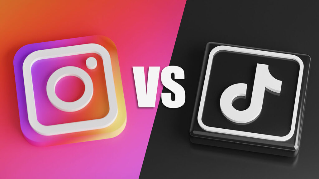 two social media logos