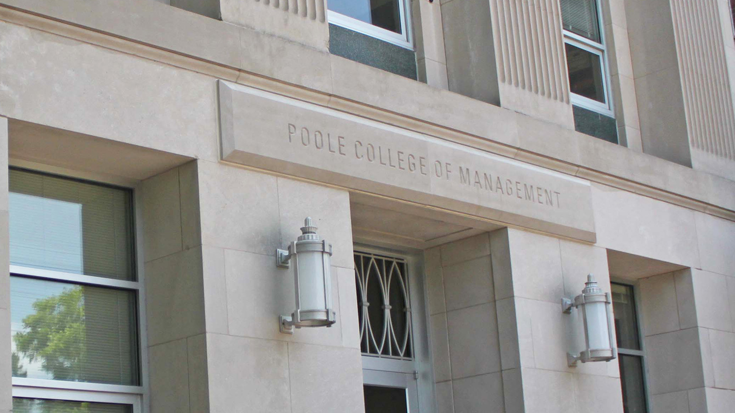 Nelson Hall, home to the NC State Poole College of Management