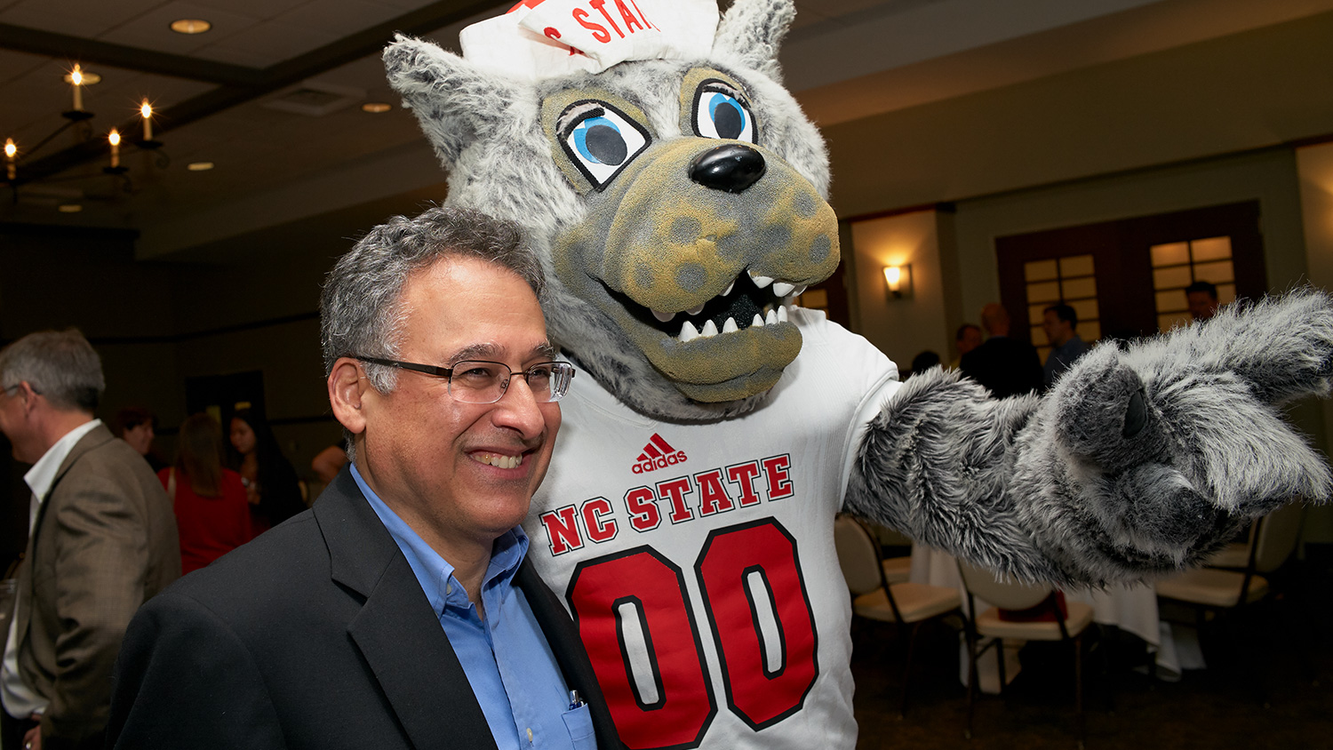 Jeff Torres joins with Mr. Wuf and Poole College faculty, staff and alumni to launch Poole25