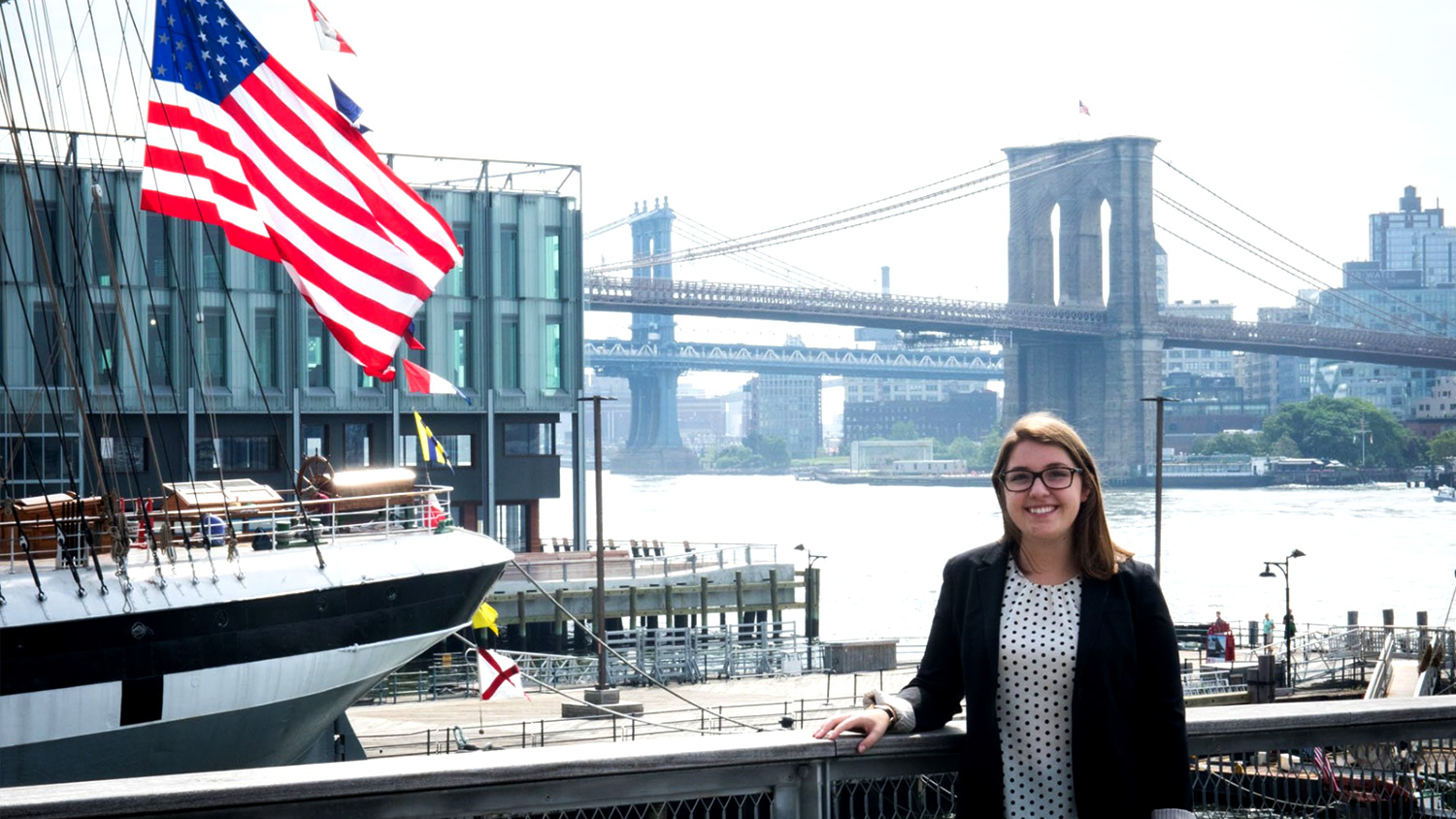 Madeline Finnegan (Economics spring '18) will be continuing her involvement with the NY Federal Reserve Bank full-time after graduating.