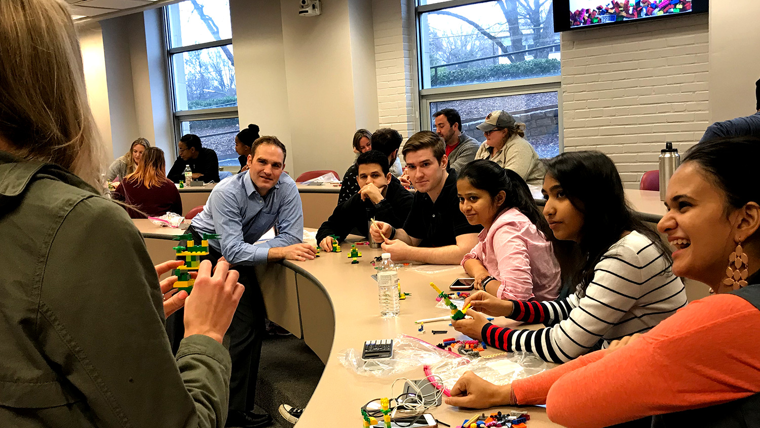 NC State Jenkins MBA students share the stories of their Lego creations.
