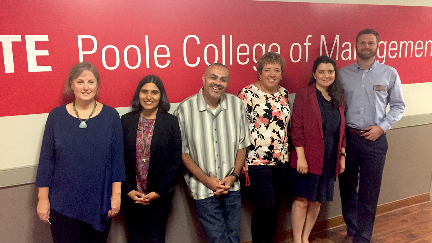 Photo of new faculty joining Poole College this fall