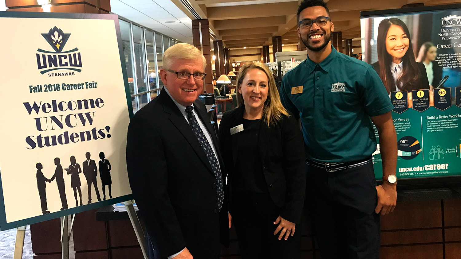 NC State Poole College welcomes UNCW students to career fair