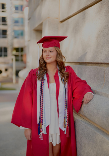 Claire Hollifield Graduation Photo