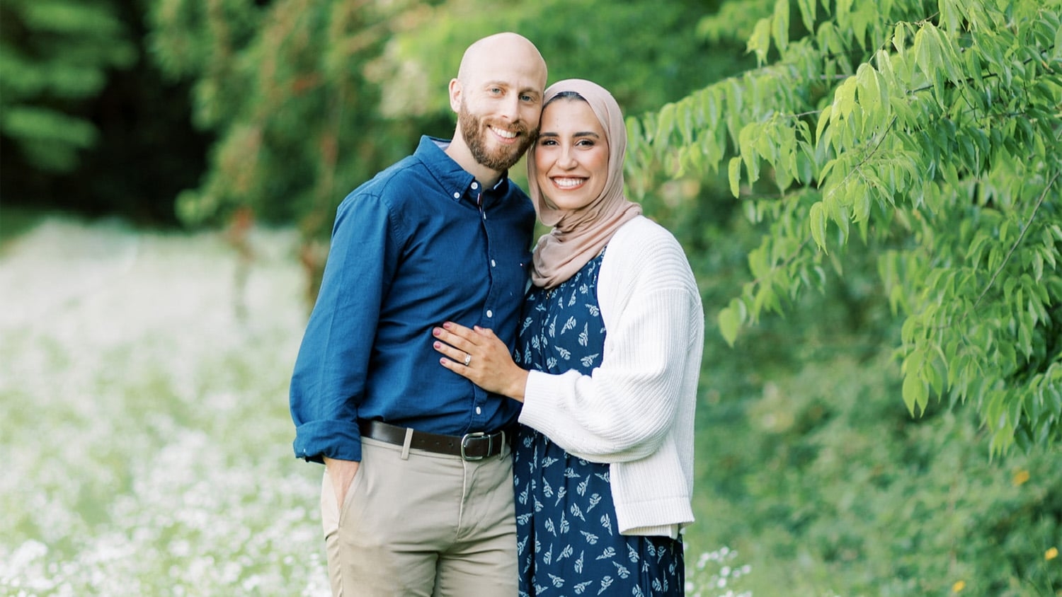 Wajeha Barakat and her husband Ahmed Farawi