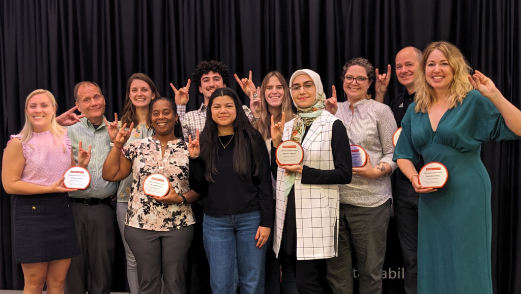 Sustainability Award Winners