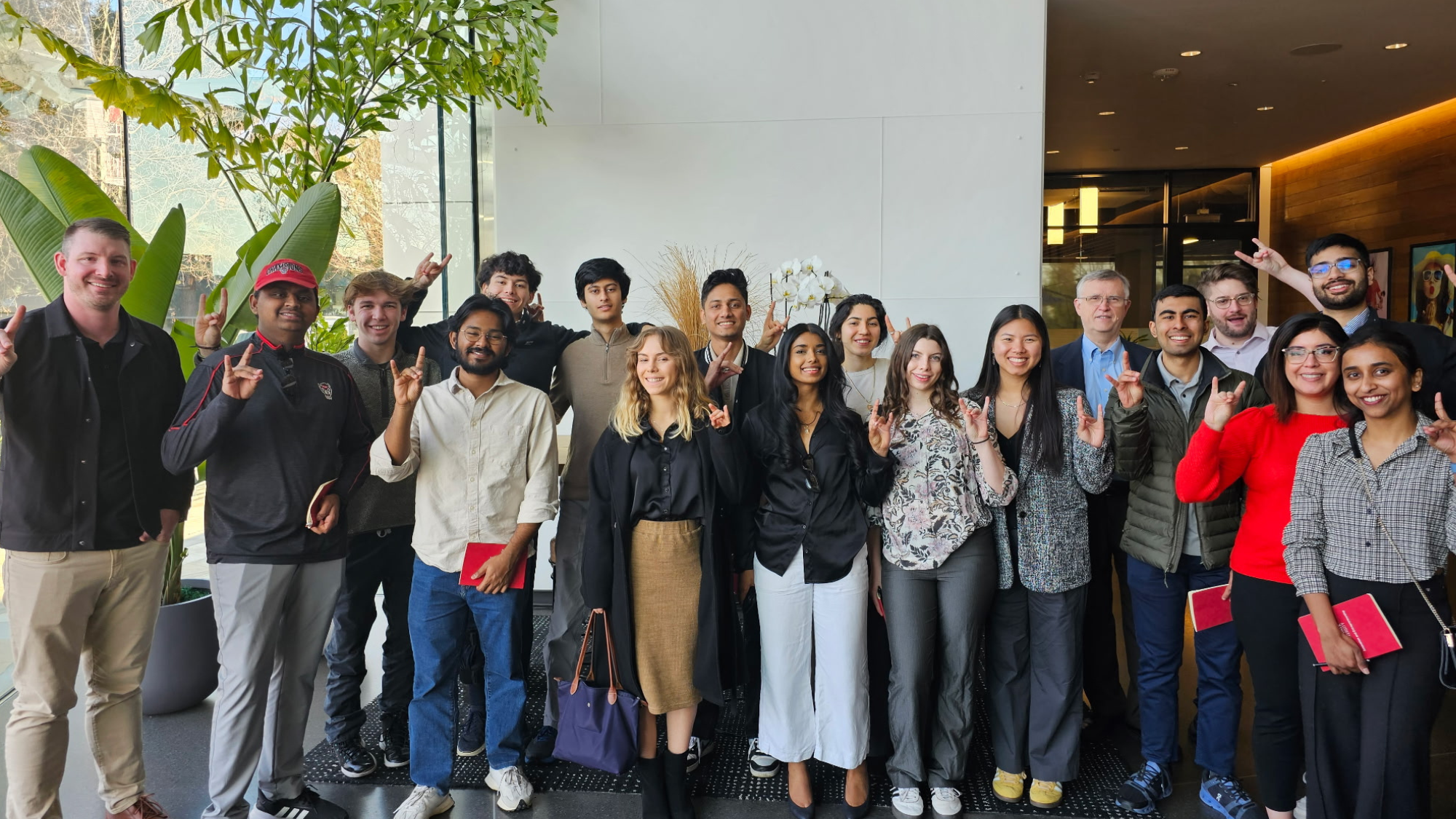NC State students visiting Silicon Valley