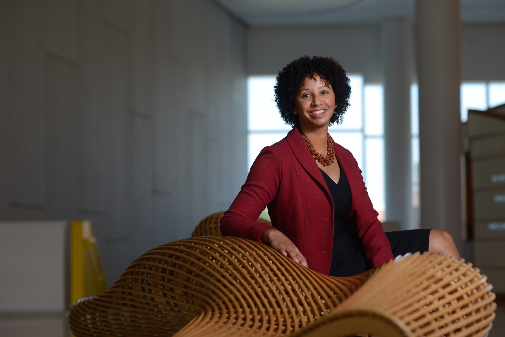 Jessica Yinka Thomas smiling