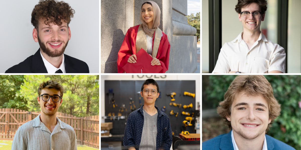 The six Miller Fellows for 2025