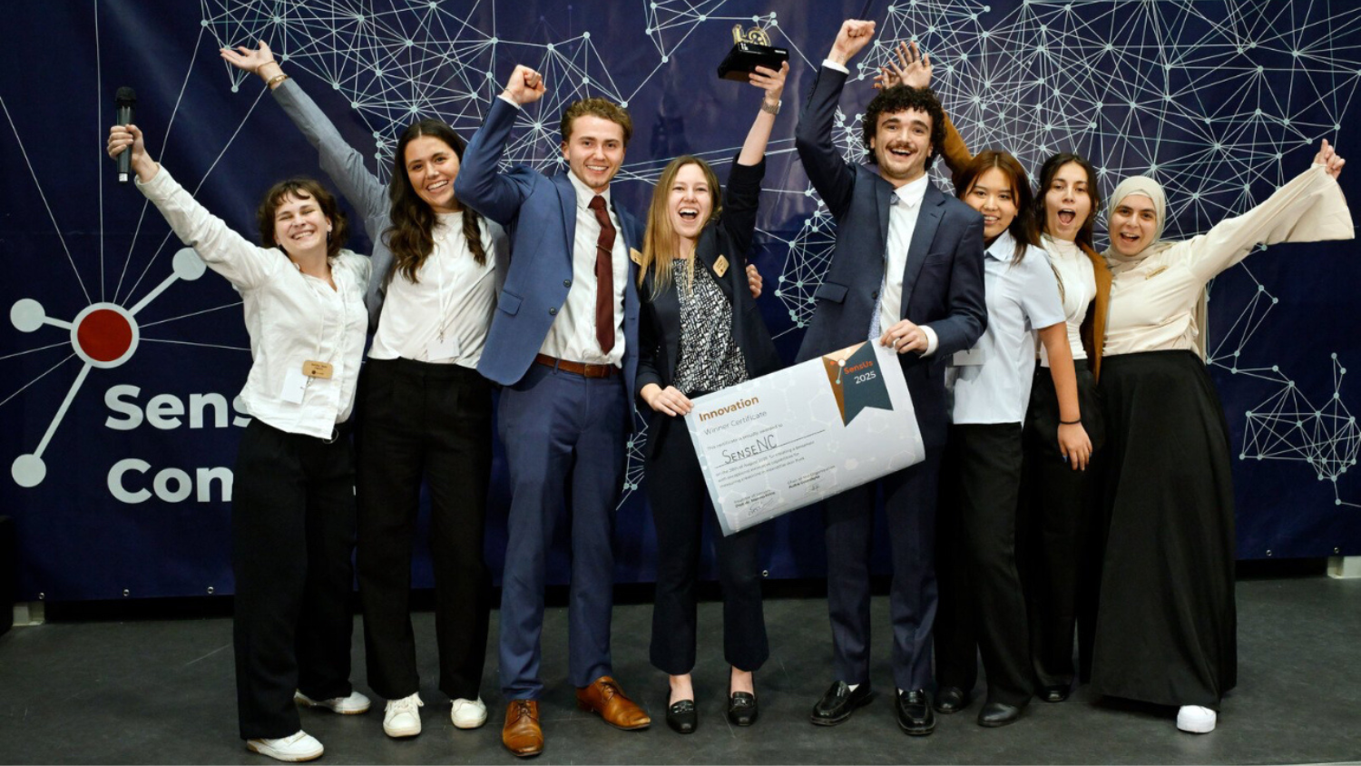 Students at Biosensing Competition