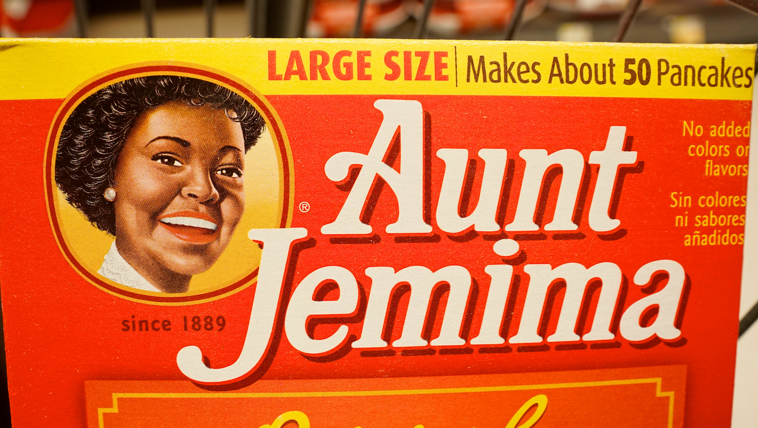 Aunt Jemima package