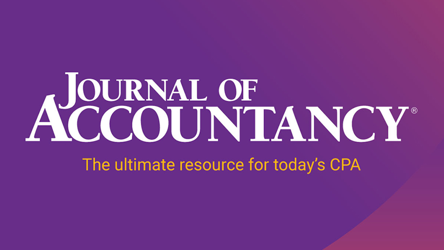 Journal of Accountancy logo