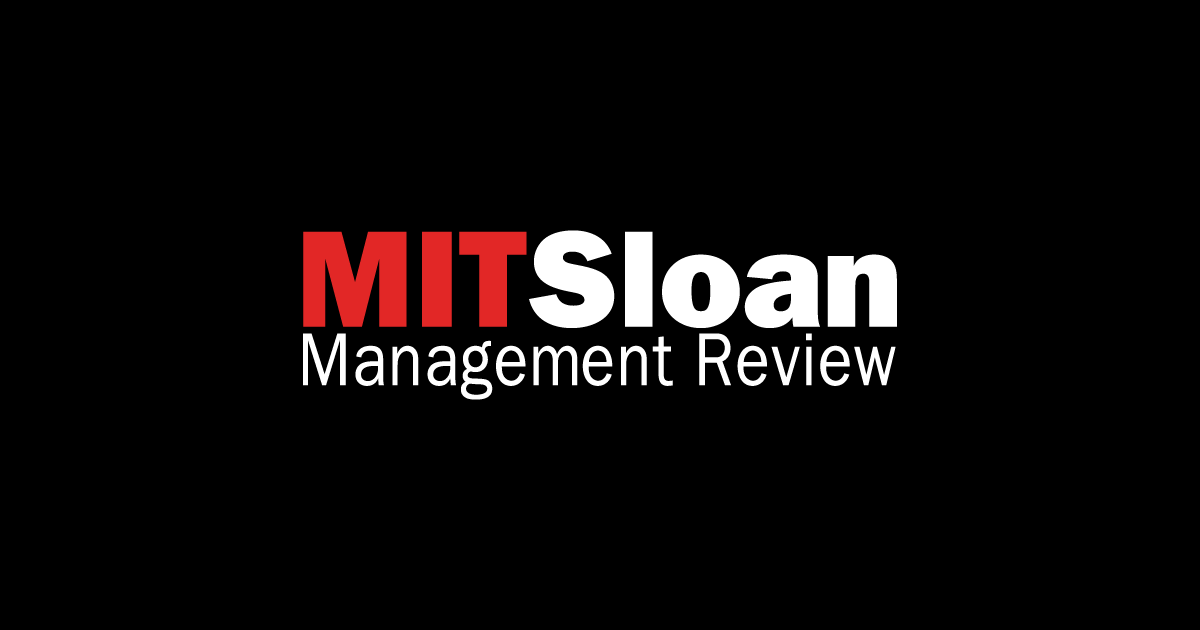 MIT Sloan Management Review logo