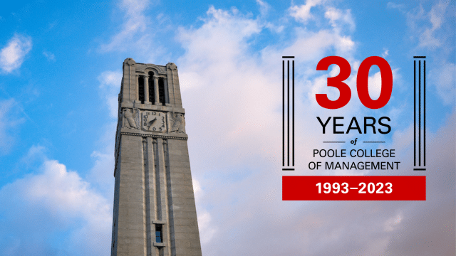 Poole Program Blazing Our Own Path | Poole College of Management