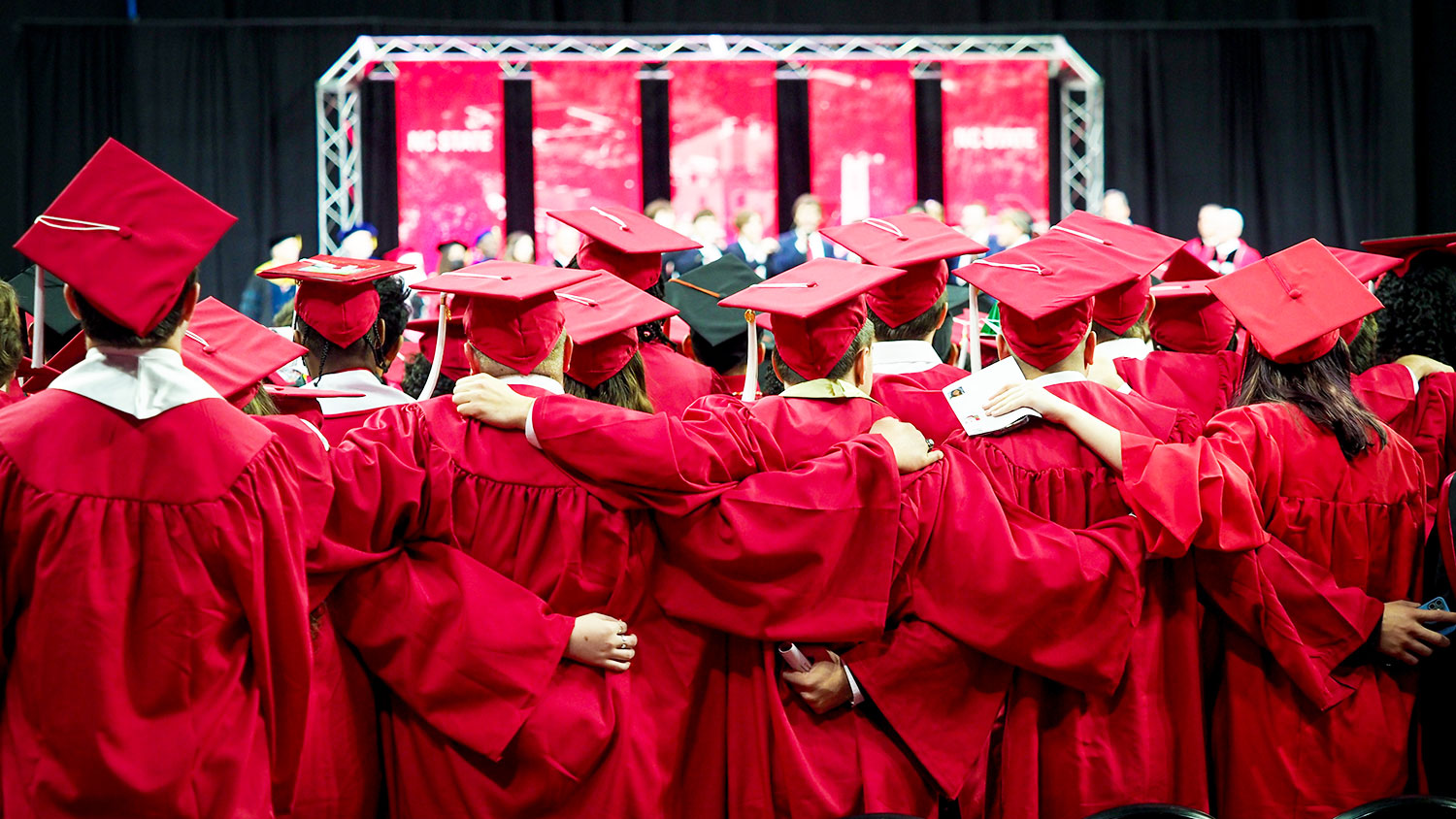 NC&#160;State graduates at commencement