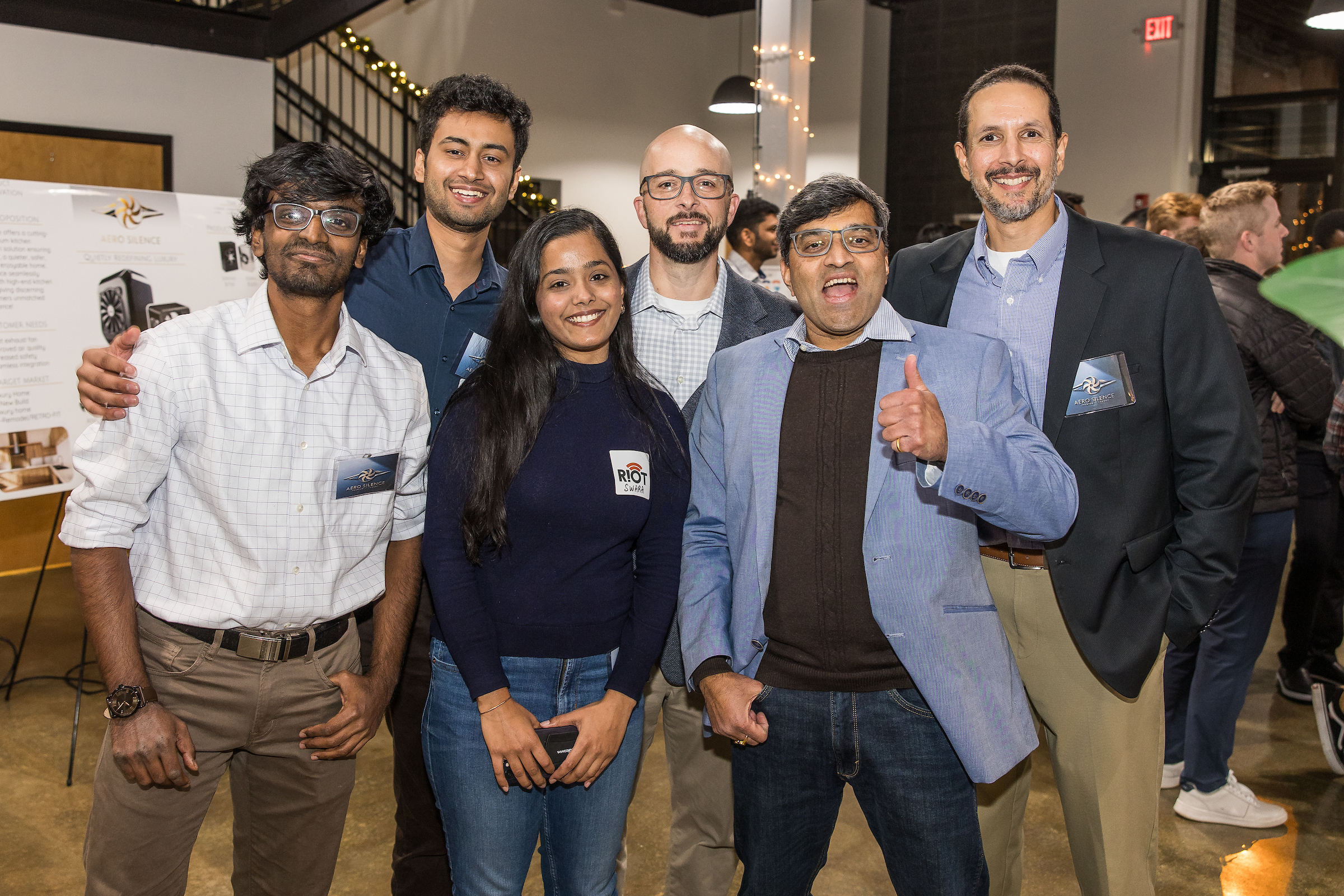 students at the 2024 Product Innovation Lab showcase