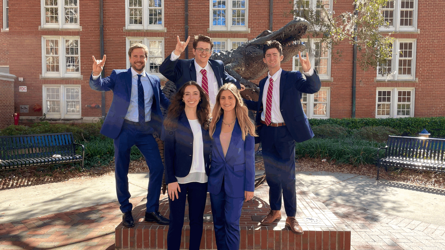 Poole Team Finds Success at Prestigious Heavener International Case Competition