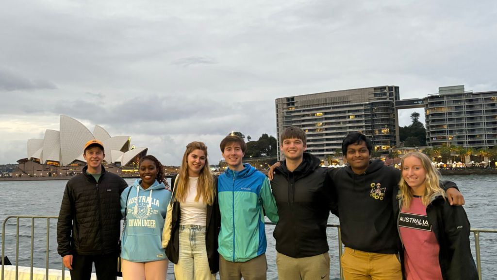 Poole College Students in Australia